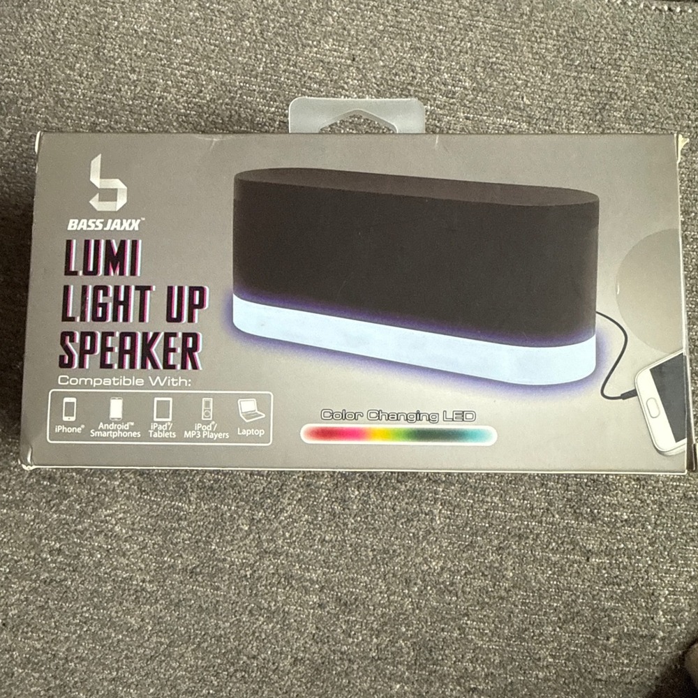 Bass Jaxx Lumi Light Up‎ Speaker